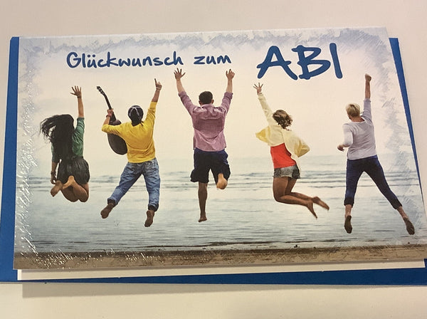 Grußkarte Glückwunsch zum ABI