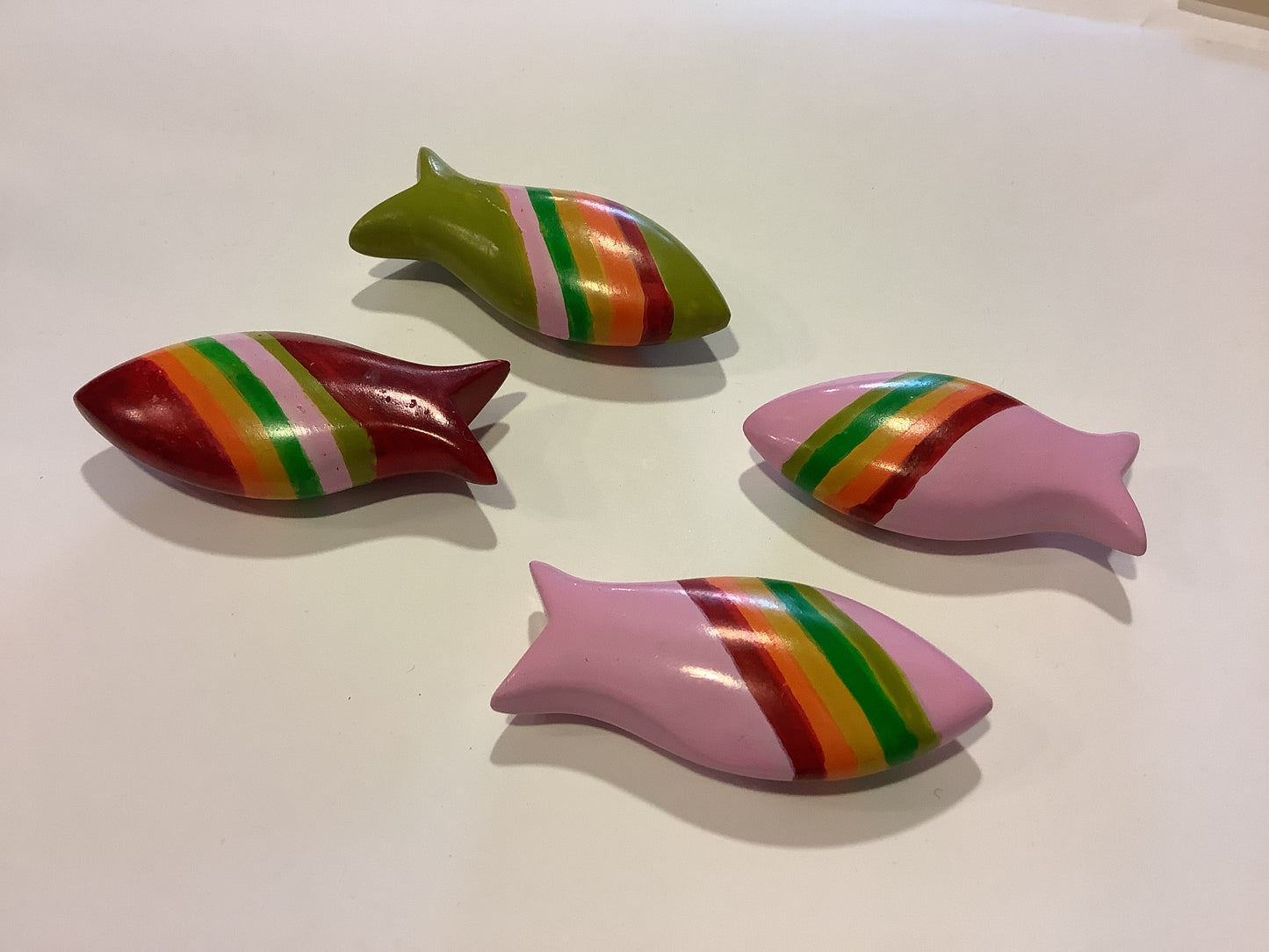 Fisch Regenbogen Speckstein Briefbeschwerer (Konfirmation)