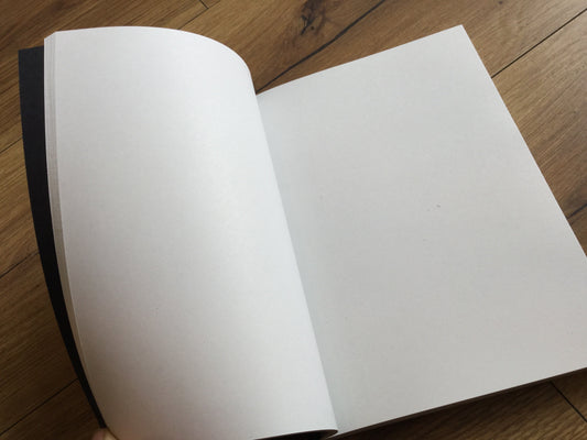 ZAPbook A5 1/2 blanko geleimt 80g 80Bl.°