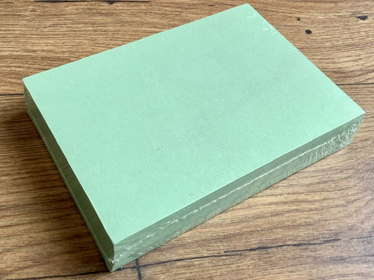 100 unlinierte Karteikarten in grün, 180g - erhältlich bei Polly Paper - Umweltfreundlicher Schulbedarf in Berlin-Mitte