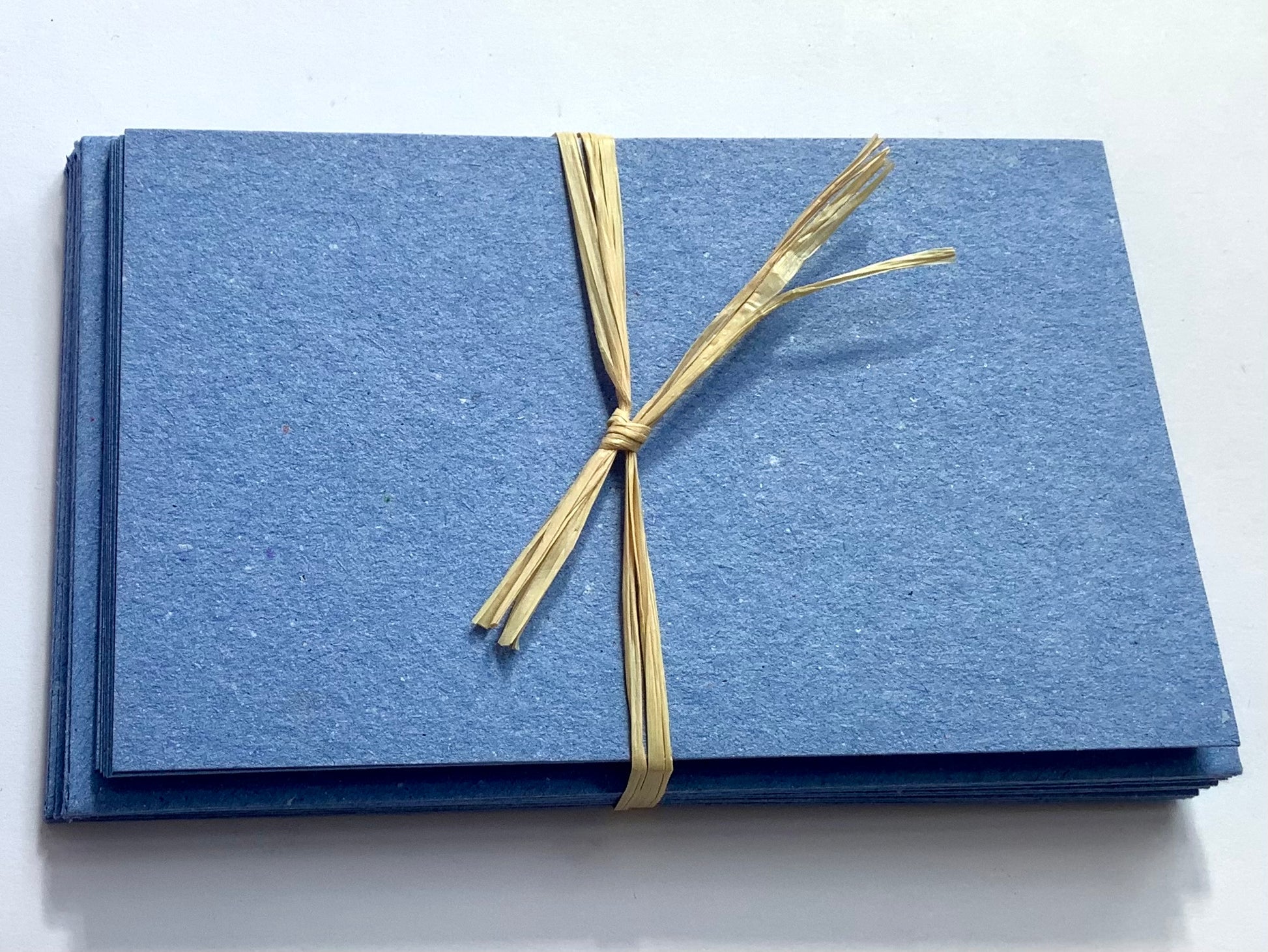 10 Minikarten und passende Umschläge in blau