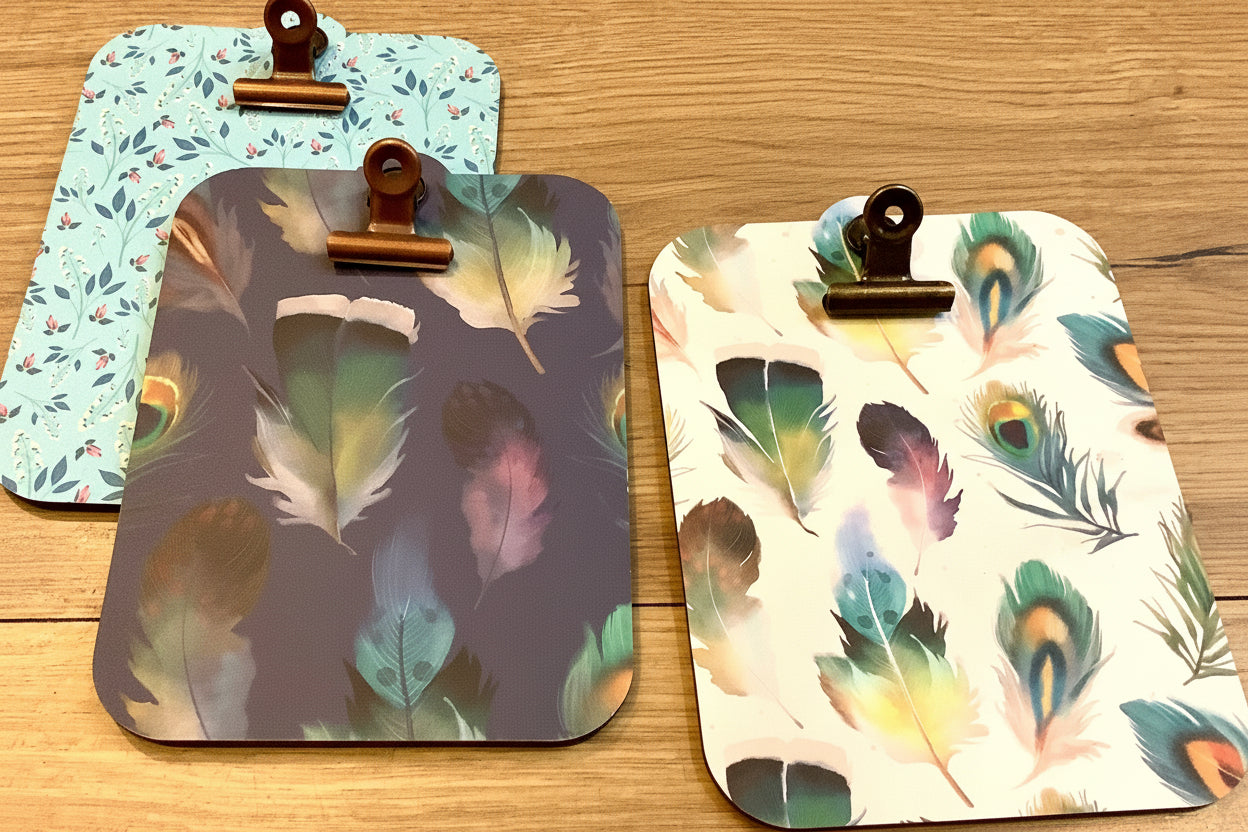 Klemmbrett mini mit Magneten 14 x 11 cm Sasson