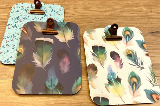 Klemmbrett mini mit Magneten 14 x 11 cm Sasson