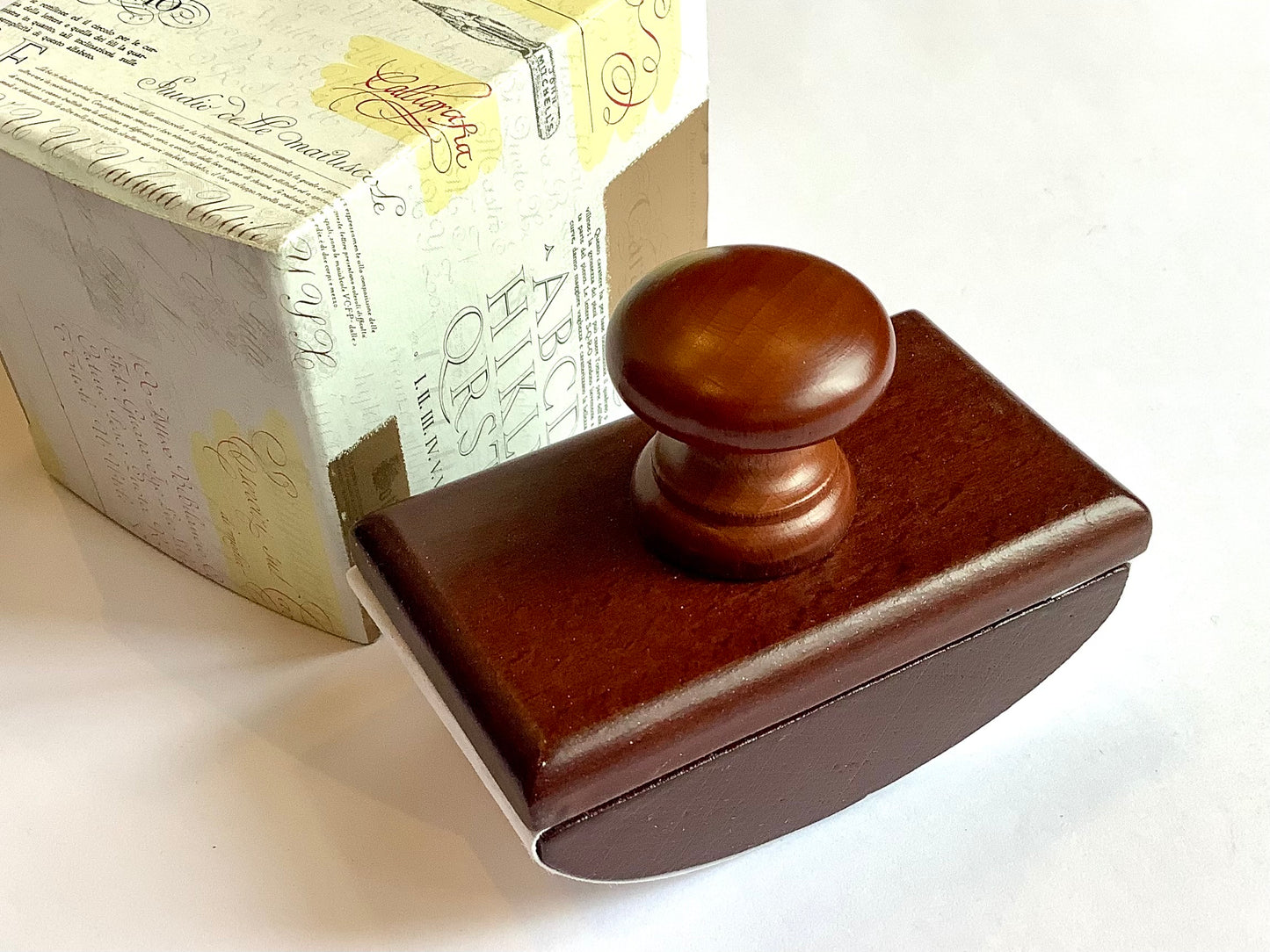 Wiegelöscher Holz Löschwiege mit Löschpapier°