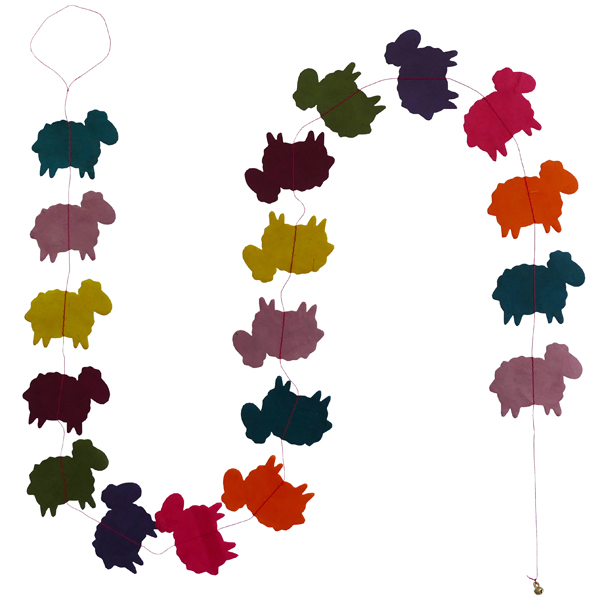 Papier-Mobile Schafe Lamm Lamalí°