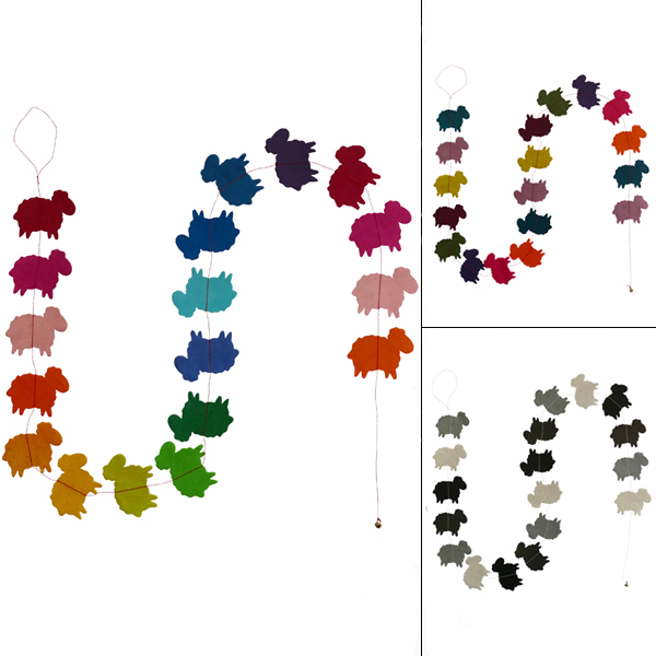 Papier-Mobile Schafe Lamm Lamalí°