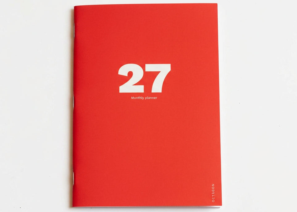 a5 Kalender monatsplaner octagon