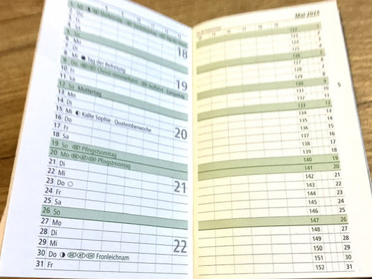 Monatsplaner 9x16 Kalender Zettler RC 2026