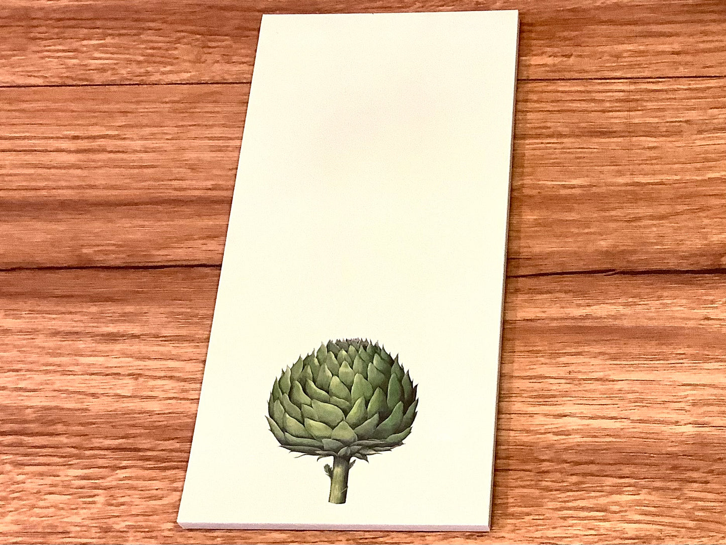 Notizblock lang Artischocke RC "30x40"