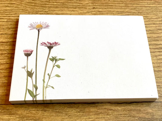 Notizblock A7 Gänseblümchen RC („Zwiebelblüher“)