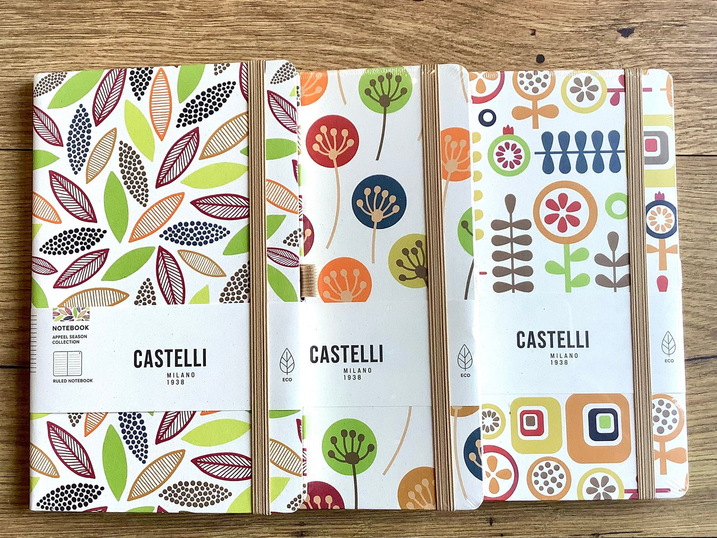 Italienisches Notizbuch aus Apfelpapier "appeal" von castelli