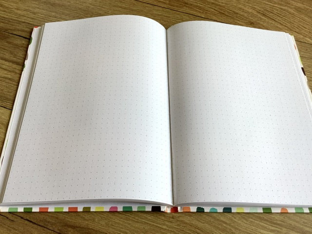 Notizbuch A5 Punktraster Strokes Hardcover 100g RC