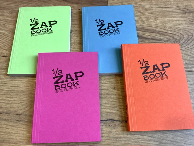 Kleines Notizbuch Recyclingpapier 4 Farben