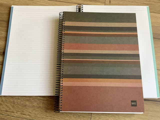 Spiralbuch A5 liniert 120Bl Ecolines MQR