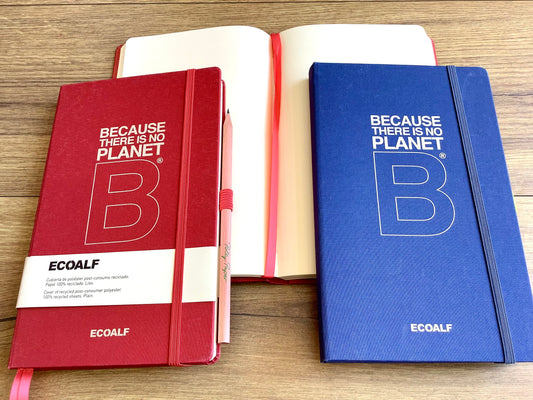 Notizbuch ECOALF RC 100g/m² blanko MQR° - Polly Paper - Umweltfreundliche Schreibwaren
