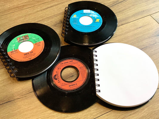 Notizbuch "Single" halbrund 80Bl Direktrecycling