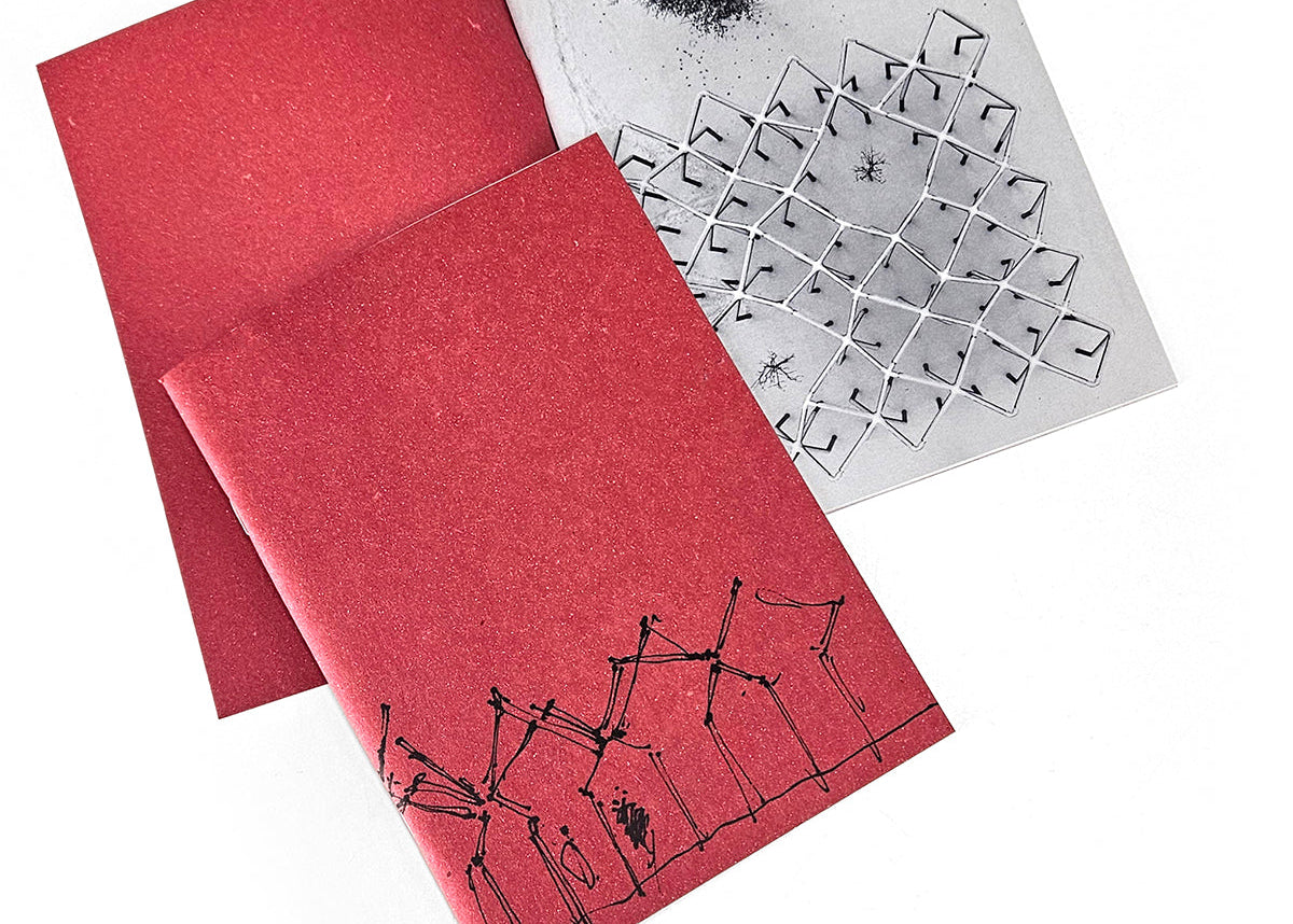 Notizheft A5 blanko 48S. Dancing Forest Rocco Yim (arbos)