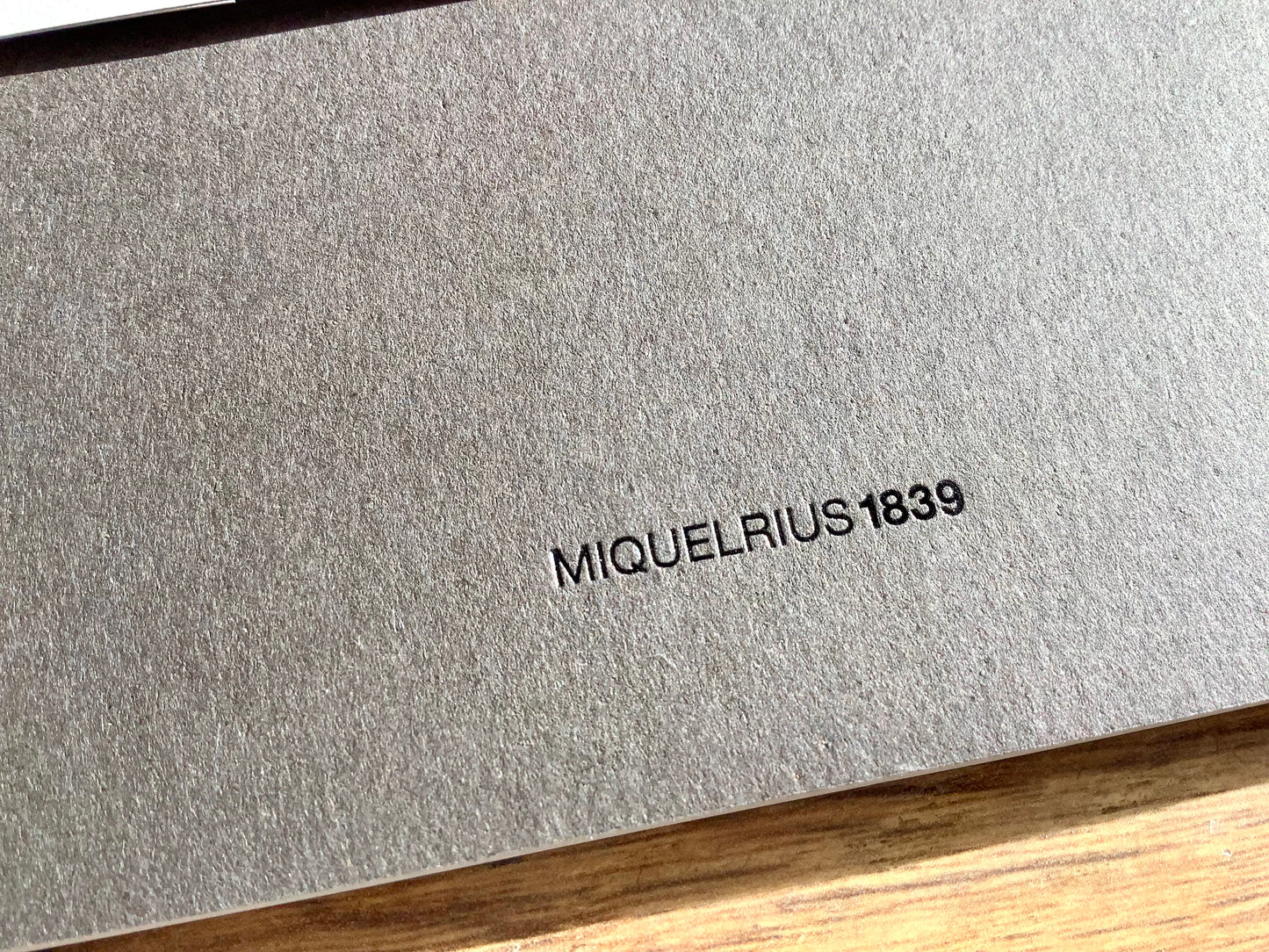 Notizheft A5 blanko "1839" Miquelrius