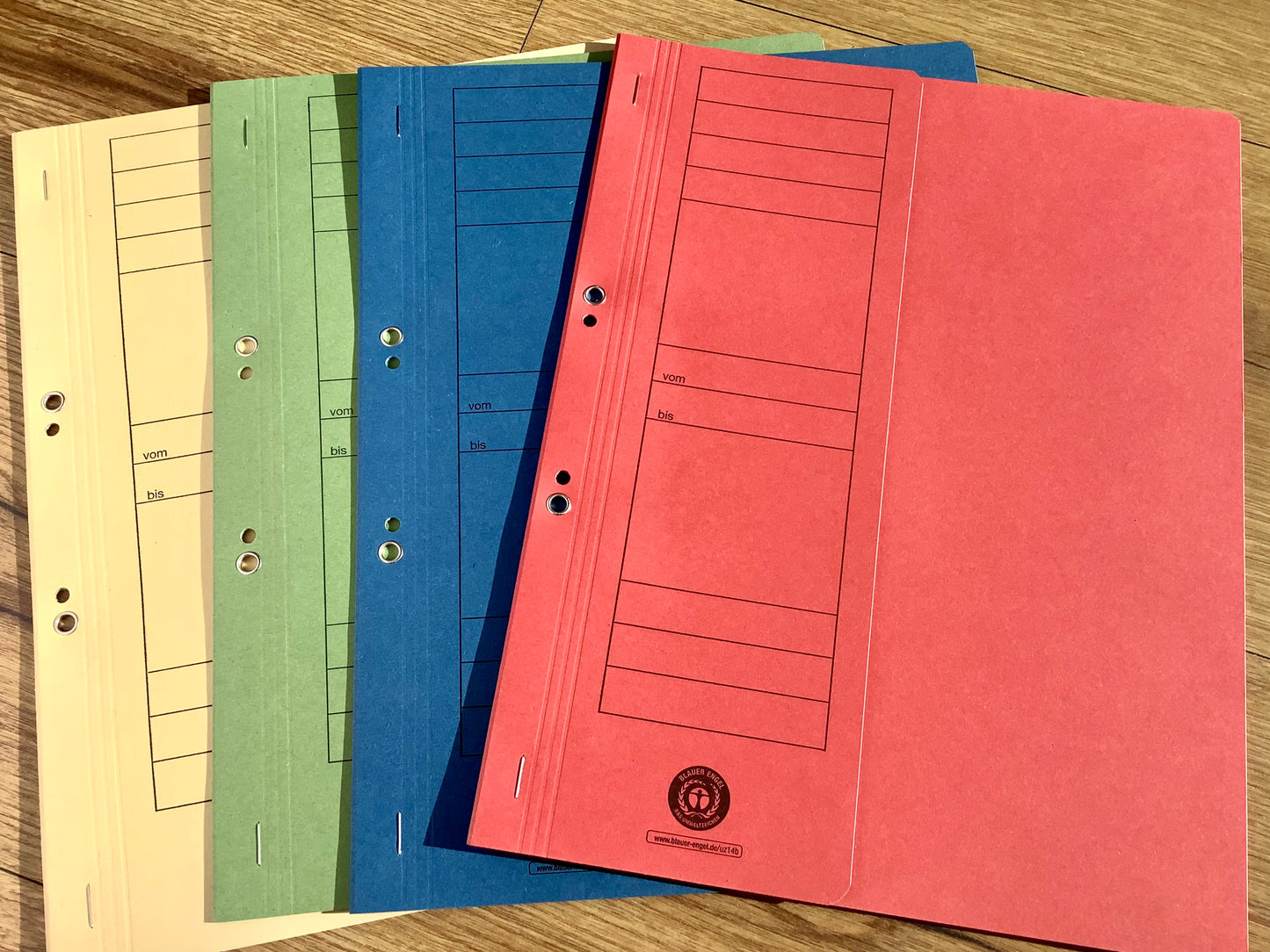 Ösenhefter 1/2-Deckel Recyclingkarton°