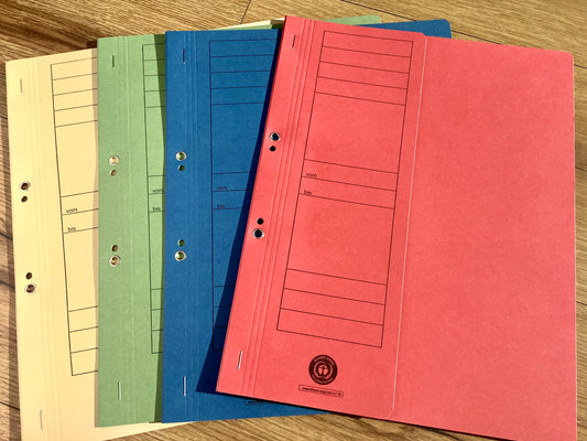 Ösenhefter 1/2-Deckel Recyclingkarton°