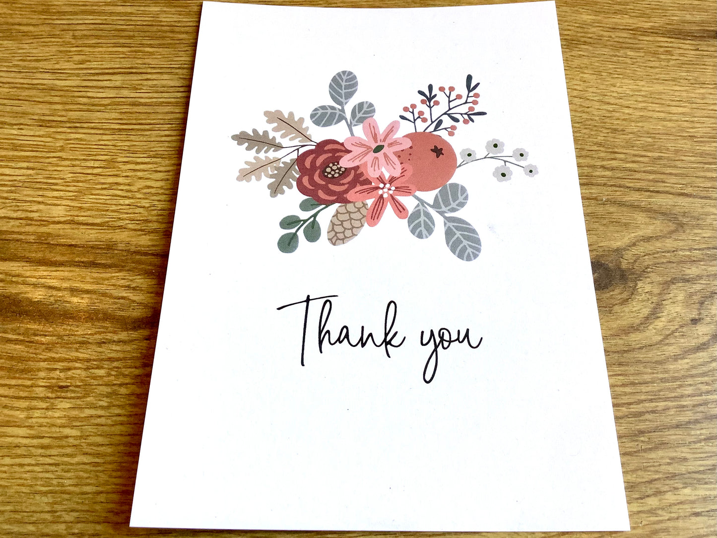 Postkarte „Thank you“ B6 (art+nature) B6