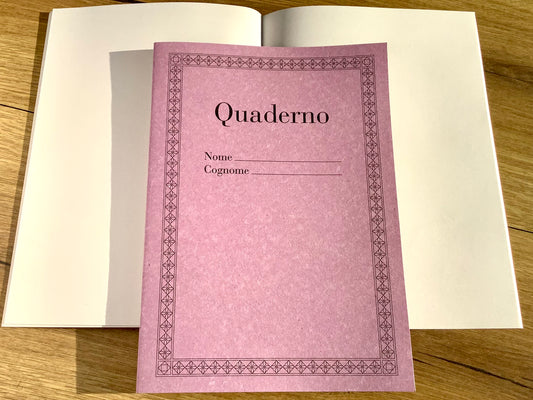 arbos Quaderno A5 Notizheft blanko 48S. - Polly Paper - Umweltfreundliche Schreibwaren