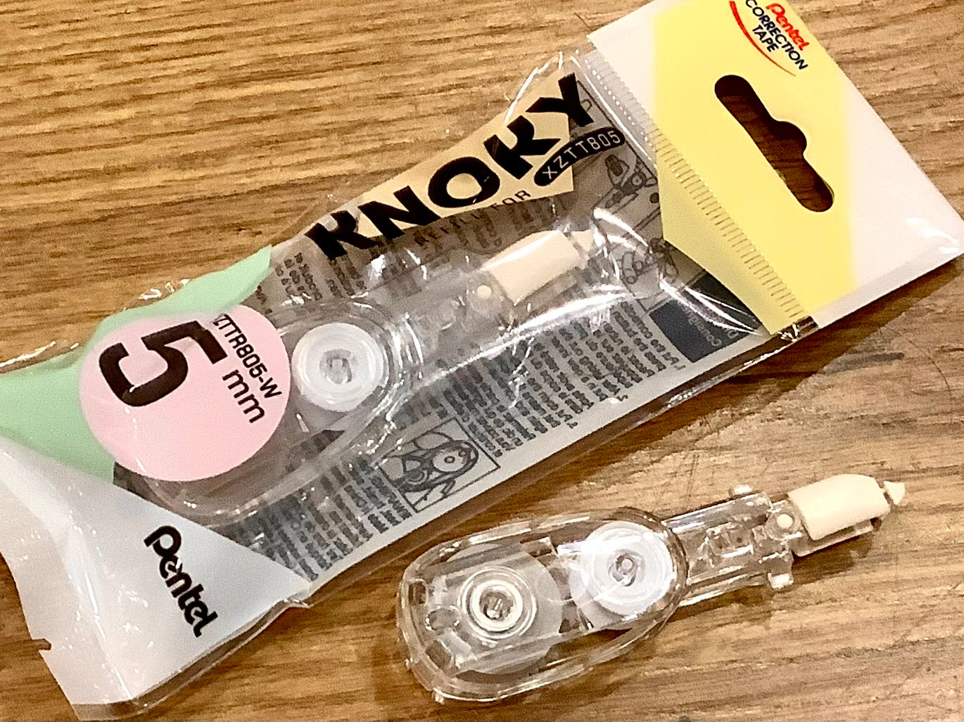 Refill für Korrekturroller Knoky Pentel Nachfüllband 5mmx6m