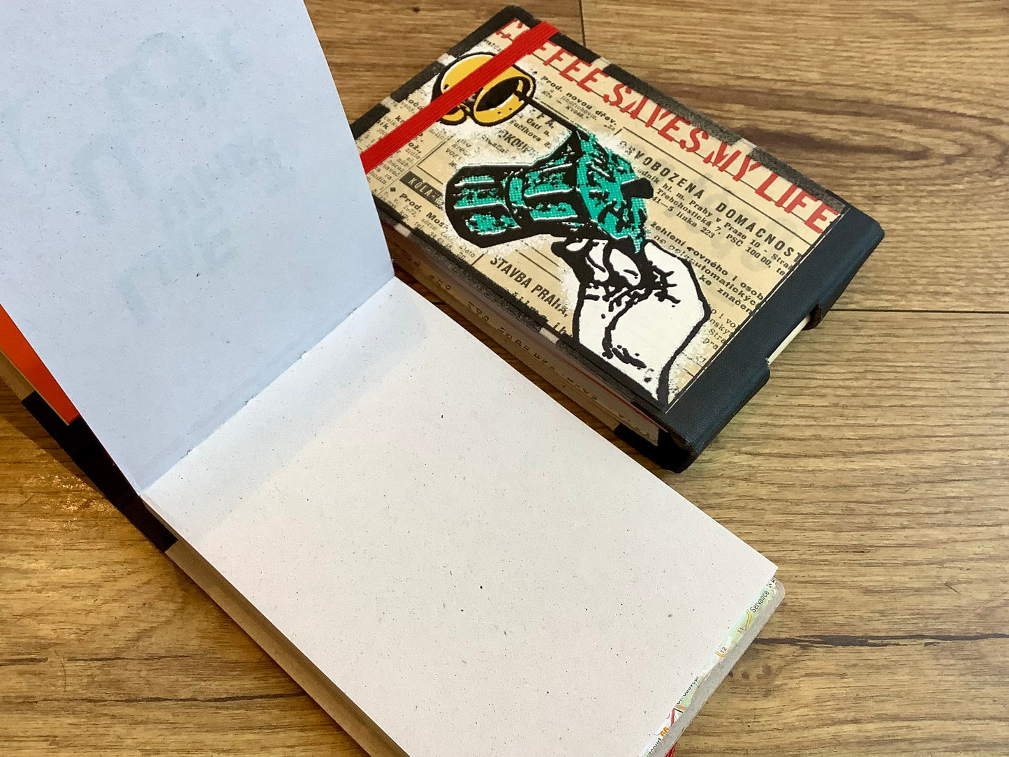 Notizblock Reporter 9,5x14cm Expect the Unexpected (Deafmessanger) - Polly Paper - Umweltfreundliche Schreibwaren