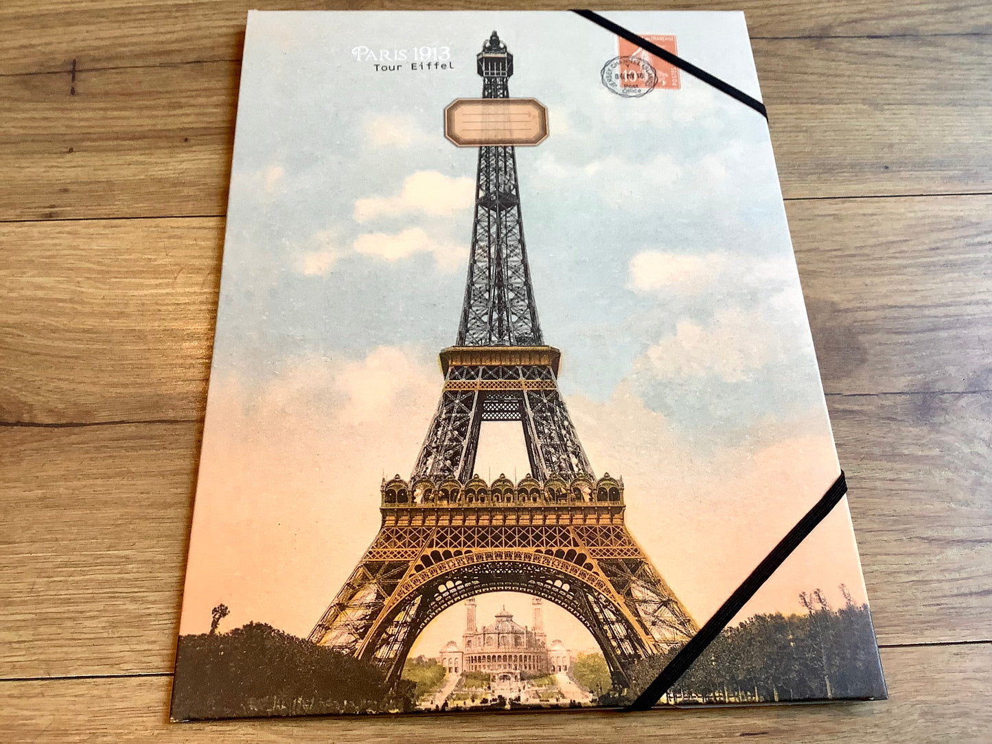 Eckspanner A4 Paris Eiffelturm Portfolio