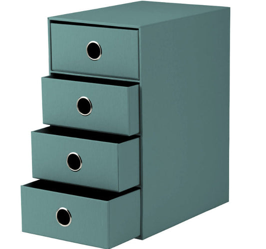 Schubladenbox 4er A5 Rössler S.O.H.O opal