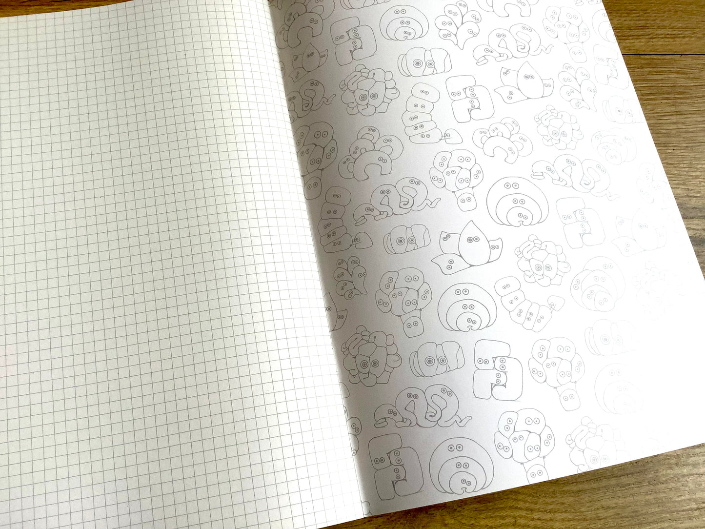 Schulheft A4 Lin.28 kariert Recycling nino - Polly Paper - Umweltfreundliche Schreibwaren