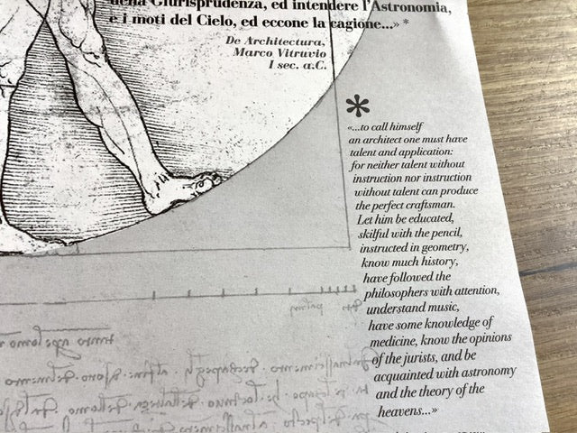 Skizzenbuch 10x16cm mecum Palladio RC-Leder 100g (arbos)