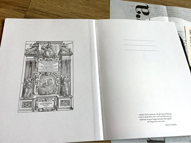 Skizzenbuch 10x16cm mecum Palladio RC-Leder 100g (arbos)