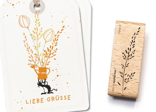 Stempel Gras 8 (Cats on Appletrees)