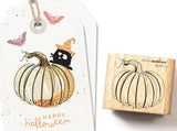 Stempel Kürbis Halloween (Cats on appletrees)°