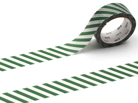 washi tape stripe-deep-green