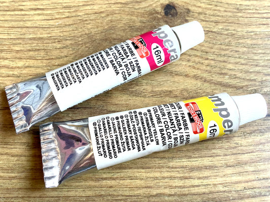 Tempera 1 Tube 16ml CMY-Farben KOH-I-NOOR°