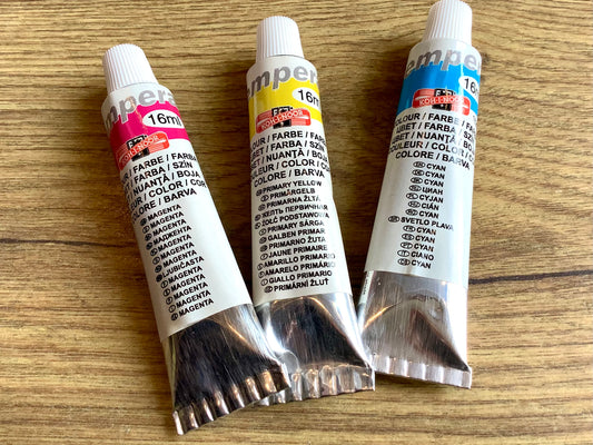 Tempera 1 Tube 16ml CMY-Farben KOH-I-NOOR°