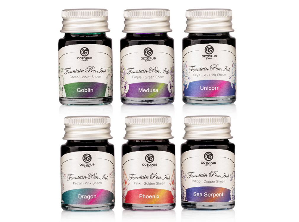 Füllertinte Sheen Zweifarben-Effekt Octopus-Tinte