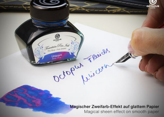 Füllertinte Sheen Zweifarben-Effekt Octopus-Tinte
