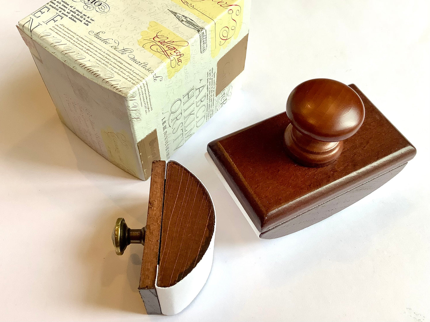 Wiegelöscher Holz Löschwiege mit Löschpapier°