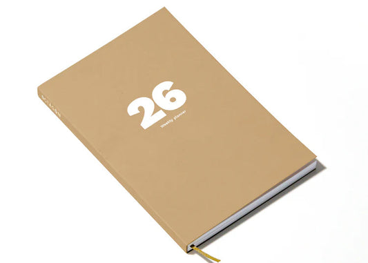 Wochenplaner A5 Octàgon kraftbraun 2026