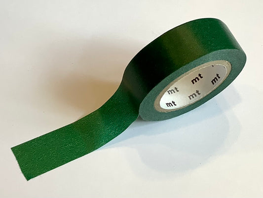 mt washi tape dunkelgrün 7m