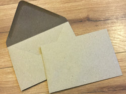 B6-Kuvert braun Spitzklappe nk 125x175
