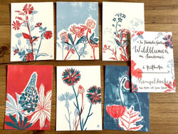 Postkarten-Set 6 Blumen Friedrichs Garten°