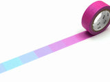 mt tape fluorescent gradation pink x blue Farbverlauf