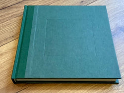 Notizbuch 15x15 blanko grün WUP