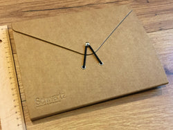 Sammelmappe A5 kraft Schwartz Recycled