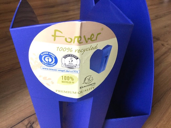 Stehsammler RC-Plastik Forever blau