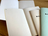 Berlin Notebook Kalender Set 4St. A6 pastell undatiert